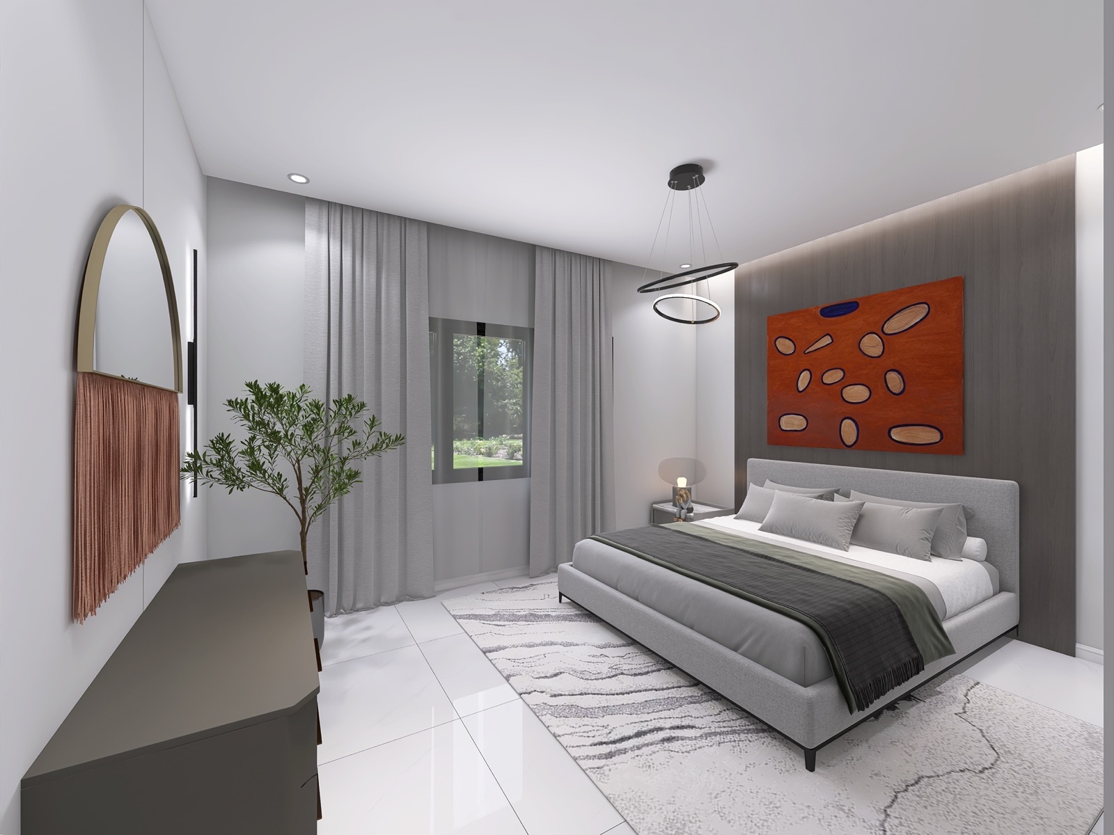 The Archipelago townhouse, master bedroom 4
