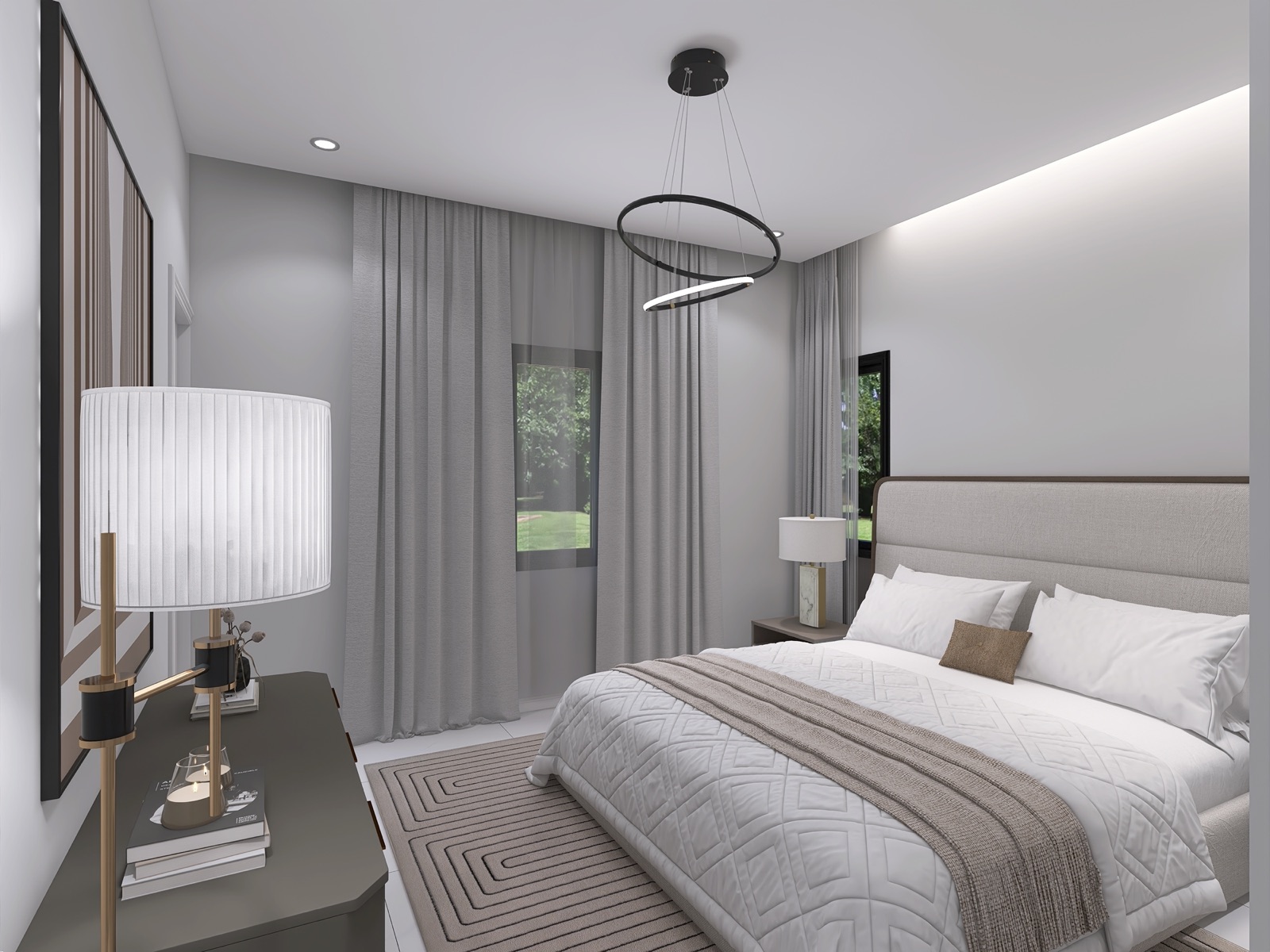 The Archipelago townhouse, second bedroom 2