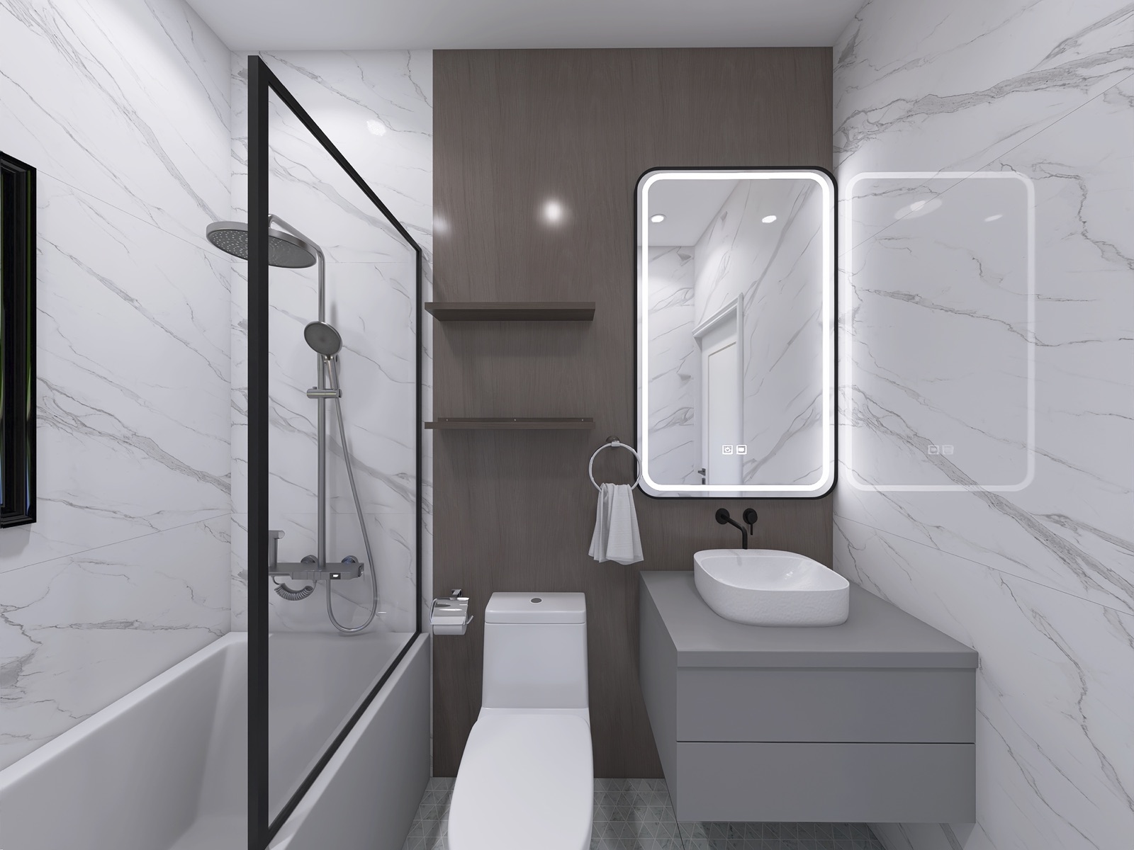 The Archipelago townhouse, second ensuite bathroom 1
