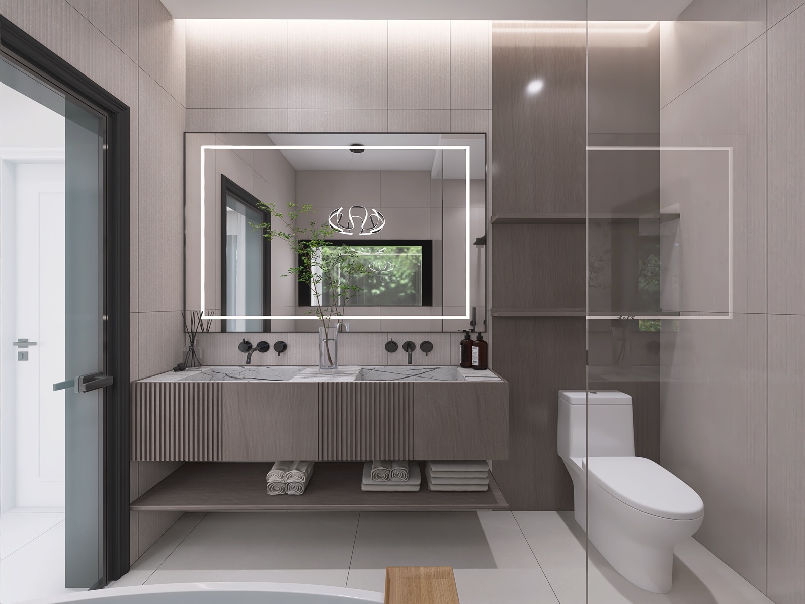 The Savannah townhouse, master ensuite bathroom