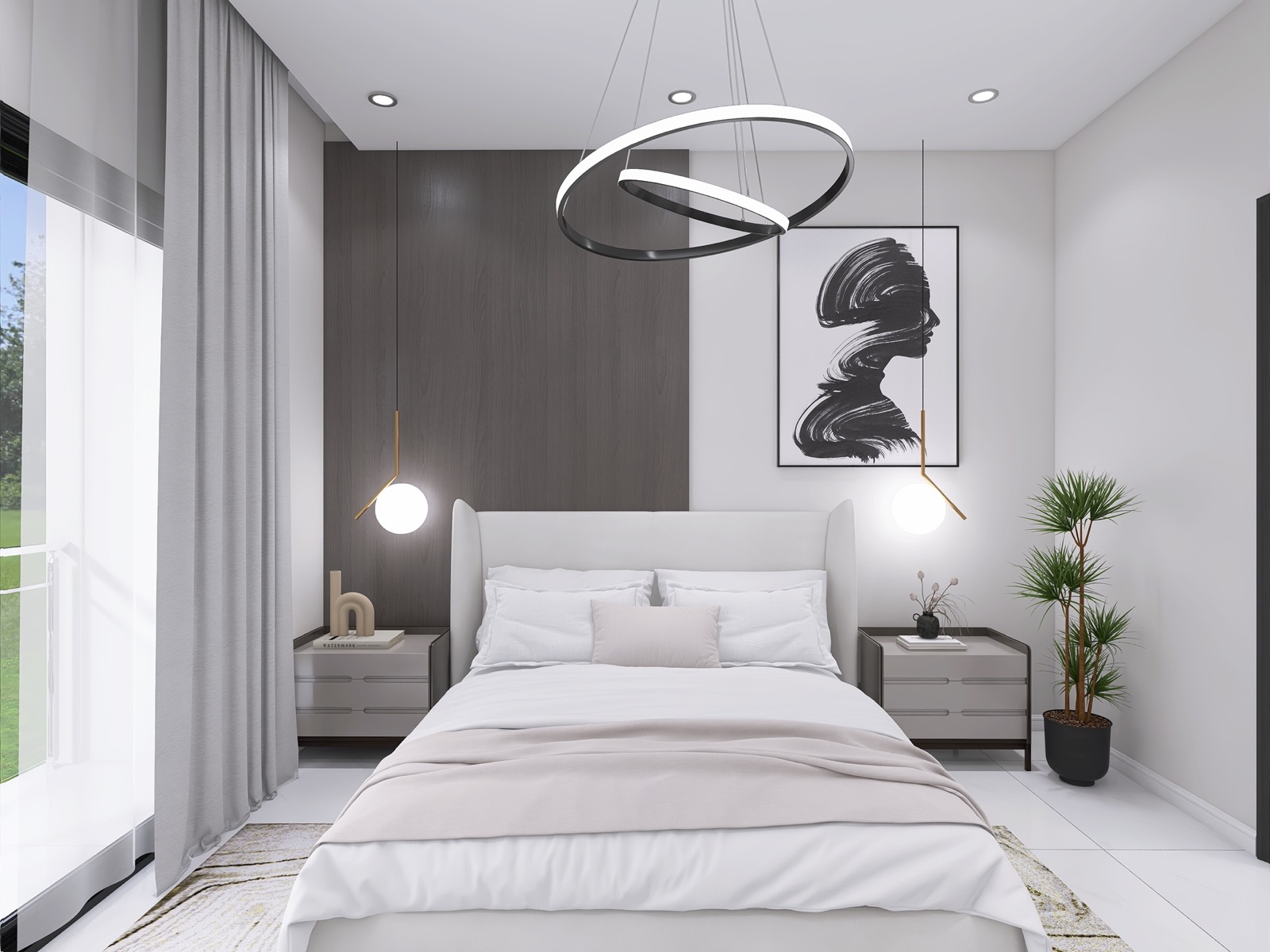The Savannah townhouse, second bedroom