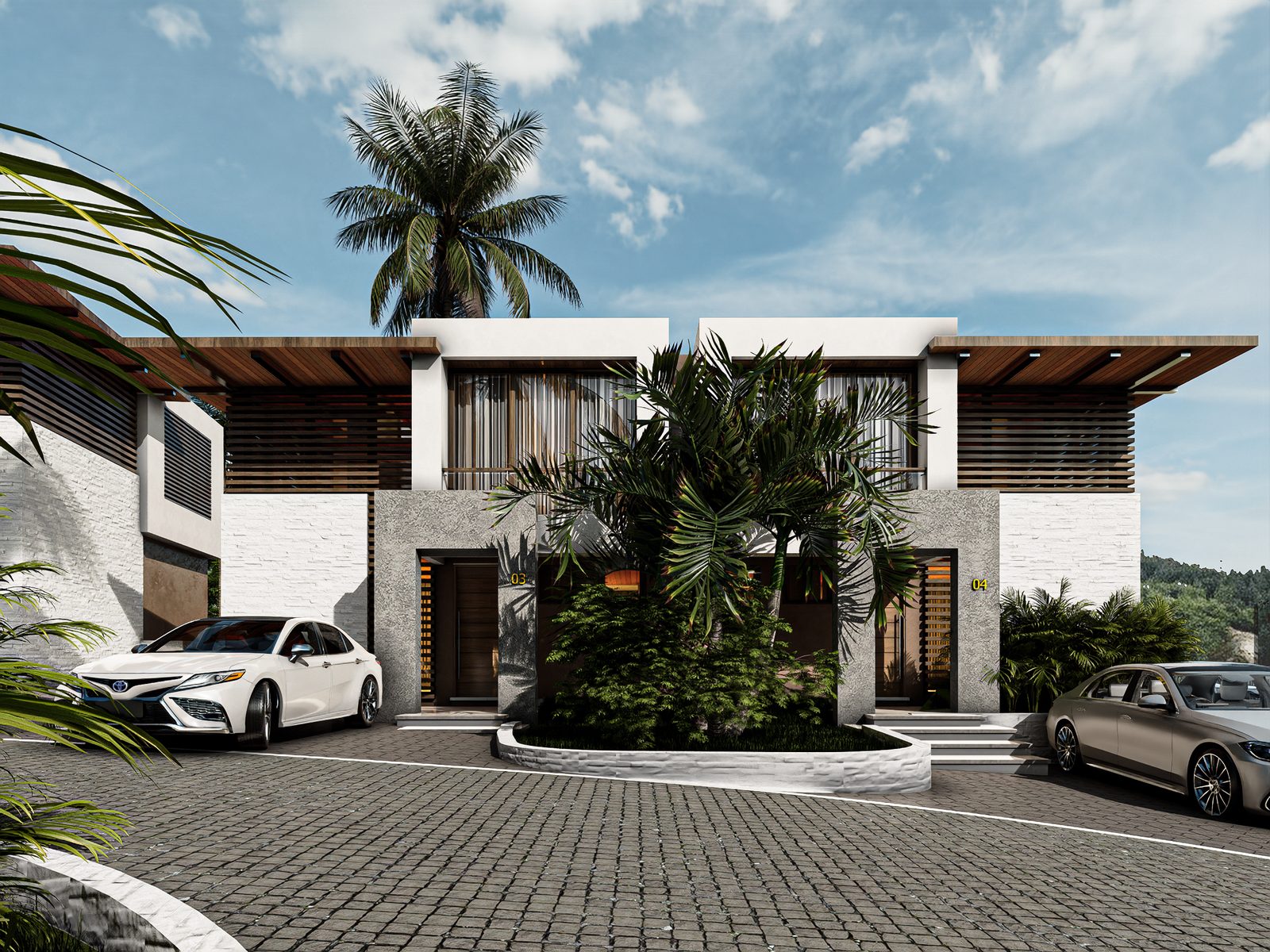 Karibu residences street view render
